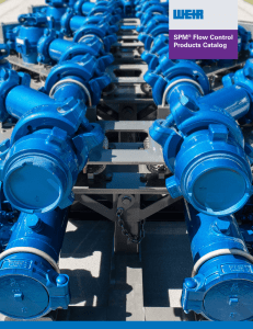 SPM® Flow Control Products Catalog