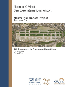 Consultant Report - Latest Master Plan EIR Addendum (October 2013)