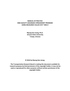 A Manual of Practice - Transportation Research Board