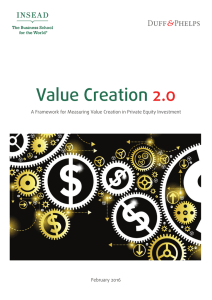Value Creation 2.0