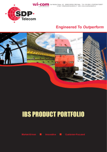 ibs product portfolio - Wi