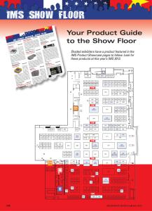 Your Product Guide to the Show Floor