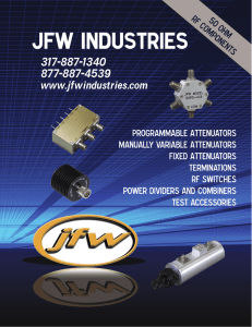 JFW Industries, Inc.