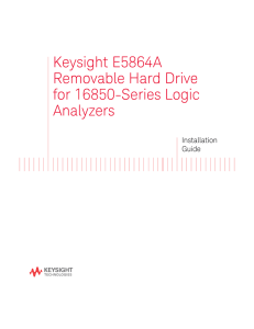 Keysight E5864A Removable Hard Drive for 16850