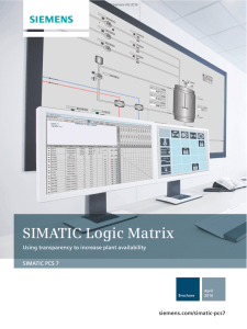 SIMATIC Logic Matrix