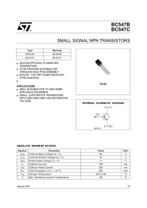 ST  2N3440  HIGH VOLTAGE SWITCHING TRANSISTOR QTY = 2
