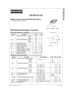 TIP122 DataSheet PDF