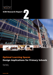 Optimal Learning Spaces Design Implications for Primary