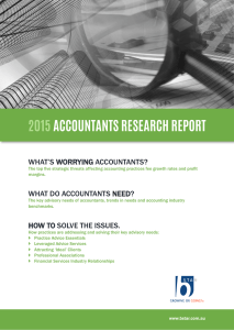 Accountants Research Report 2015