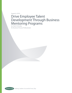 Forrester Research Report: Drive Employee Talent Development