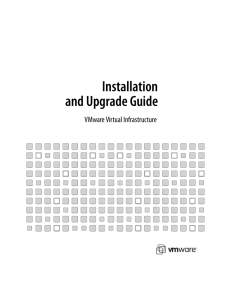 ESX VC Install and Upgrade Guide