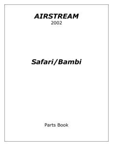 AIRSTREAM Safari/Bambi