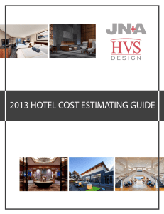 Hotel Cost Estimating Guide 2013 E