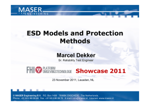 ESD Models and Protection Methods