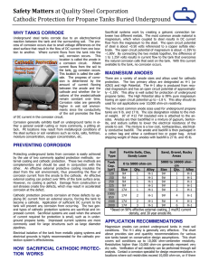 Cathodic Protection For Underground