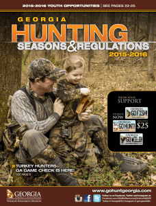 seasons regulations - Wildlife Resources Division