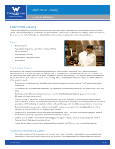 Commercial Cooking - Western National Insurance