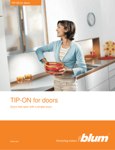 TIP-ON for doors - Compi Distributors, inc