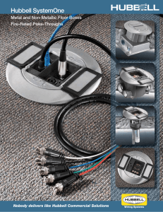 Hubbell SystemOne - Hubbell Wiring Device
