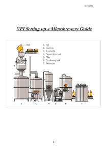 VFI Setting up a Microbrewery Guide