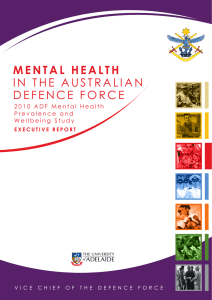 2010 ADF Mental Health and Wellbeing Study