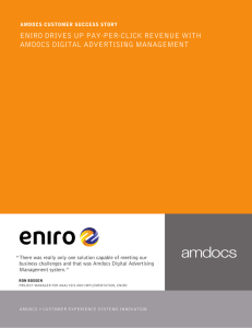 eniro drives up pay-per-click revenue with amdocs digital advertising