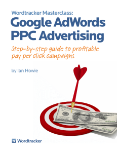 Wordtracker Masterclass: Google AdWords PPC Advertising