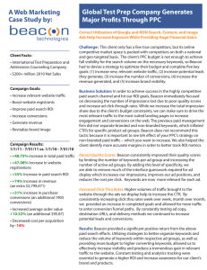 PPC Case Study - Beacon Technologies