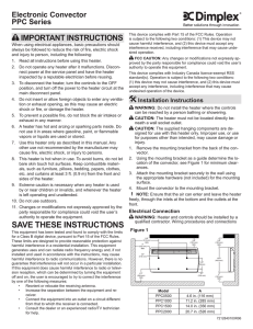 Electronic Convector PPC Series