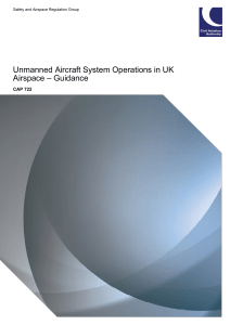 Unmanned Aircraft System Operations in UK Airspace – Guidance