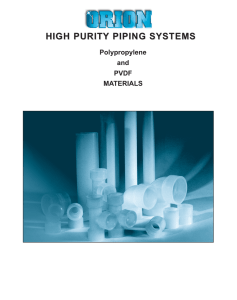 HIGH PURITY PIPING SYSTEMS