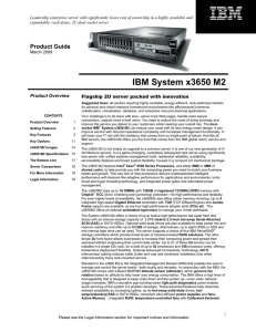 PDF IBM System x3650 M2