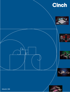 D Subminiature Catalog D Subminiature Catalog