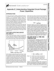 Understanding Integrated Circuit Package Power Capabilities