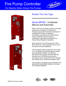 Fire Pump Controller - MPI Sistemas contra Incendio