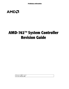 AMD-762™ System Controller Revision Guide