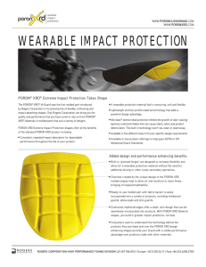 wearable impact protection - XRD® Extreme Impact Protection