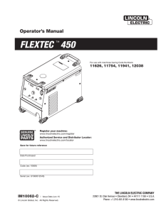 IM10062 - Lincoln Electric