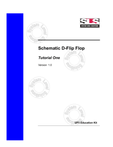 Schematic D-Flip Flop