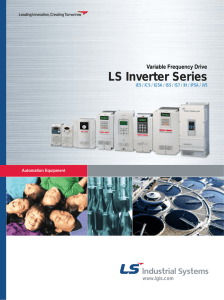 LS Inverter Series