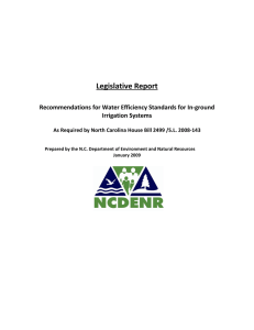 Legislative Report