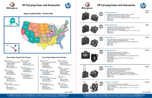 HP Carrying Cases and Accessories HP Carrying
