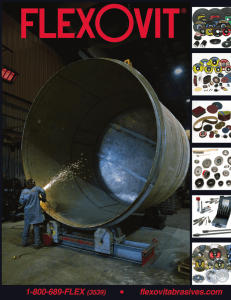Flexovit Catalog - Flexovit Abrasive Products