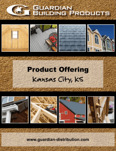 Product Catalog - Guardian Building Products