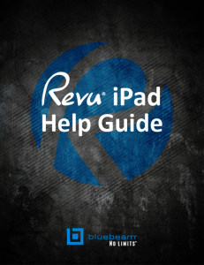 Revu iPad Help Guide