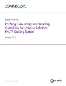 Earthing (Grounding) and Bonding Guidelines
