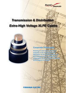 Extra-High Voltage XLPE