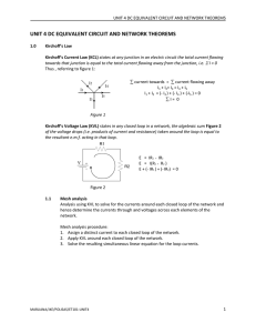 unit 4 dc equivalent circuit and network theorems