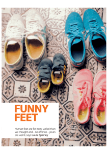 Funny Feet (New Scientist 2015, January)