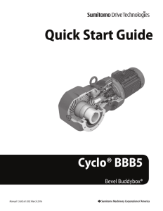 Cyclo BBB5 Quick Start and Installation Manual